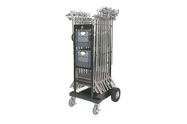 Backstage Equipment C Stand Utility Cart