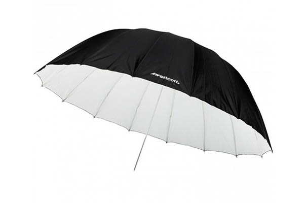 Westcott 7 ft. White Umbrella
