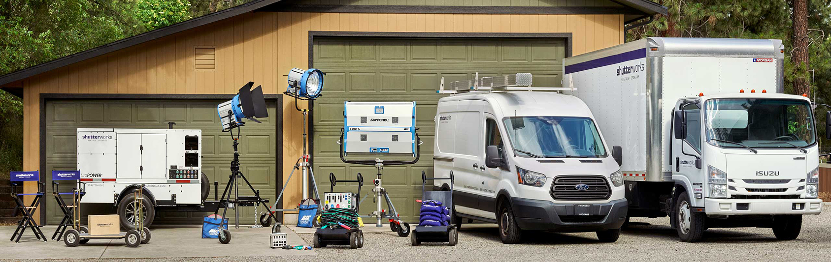 Shutterworks film equipment rentals spokane wa